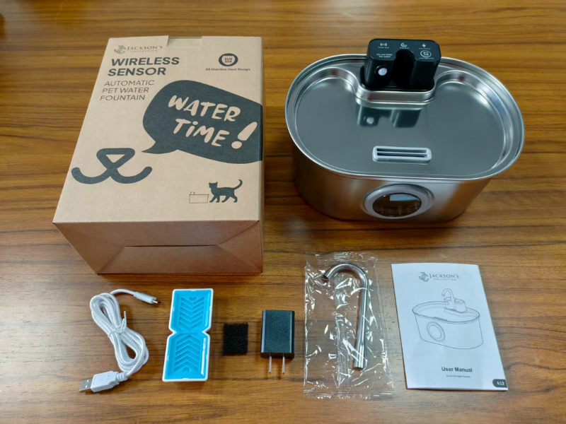 HydroPurr 3.0™ - Stainless Steel Cat Water Fountain