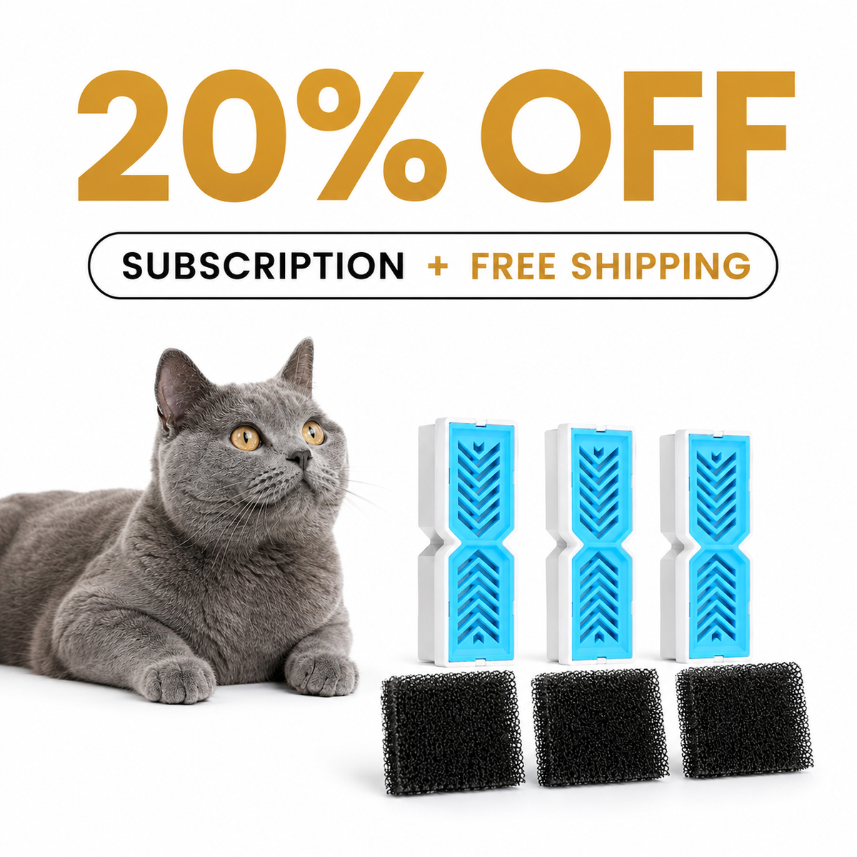Replacement Filters for HydroPurr 3.0™