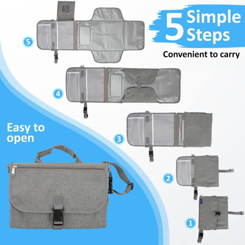 SwiftChange™ - Foldable Changing Pad System